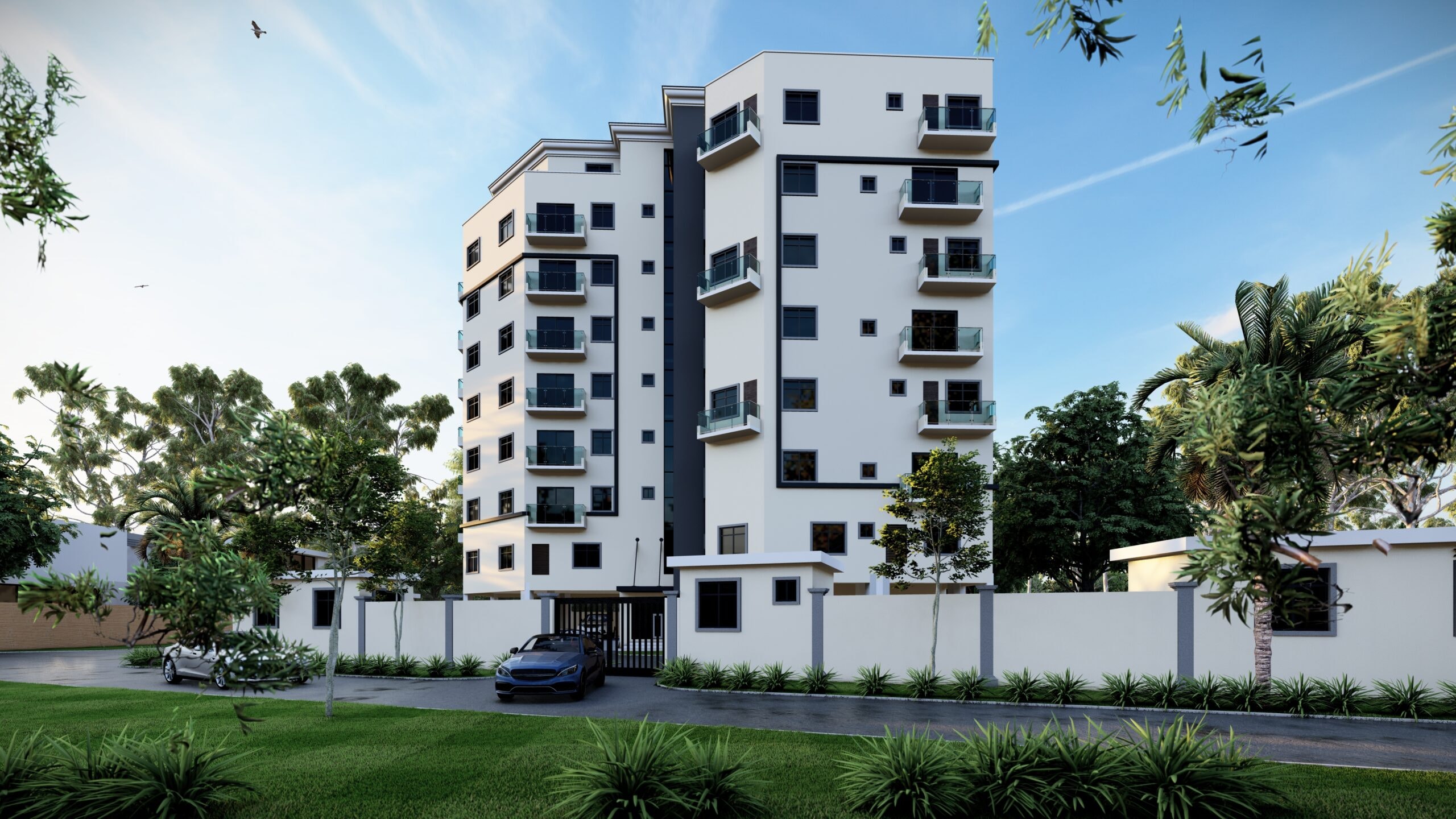 Architectural visualisation of Eighteen 65 Victoria Island